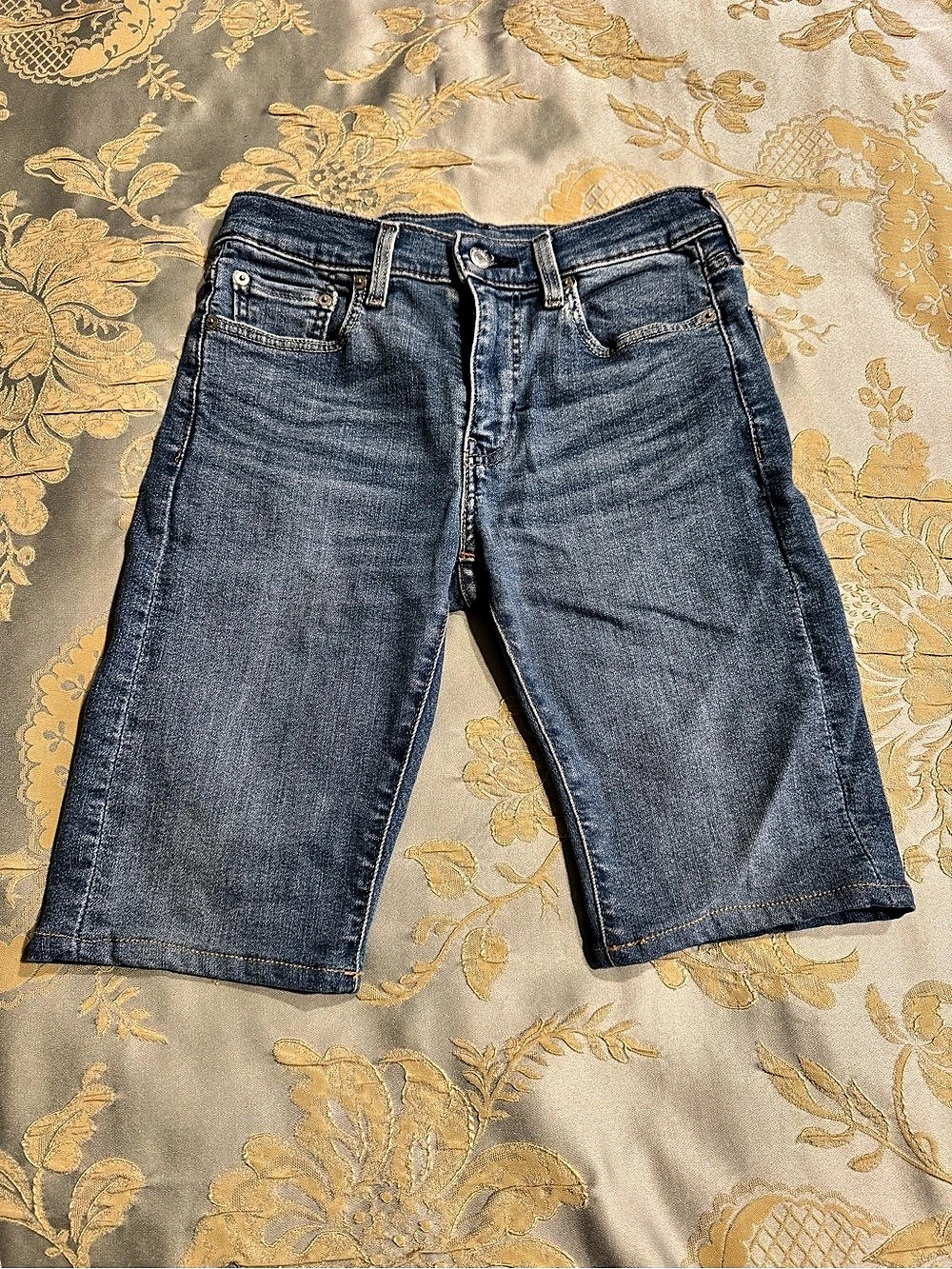 Levi's 511 Denim Jean Shorts Blue Waist 30